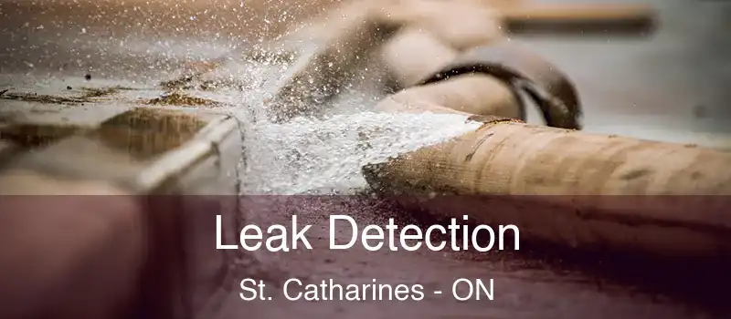 Leak Detection St. Catharines - ON